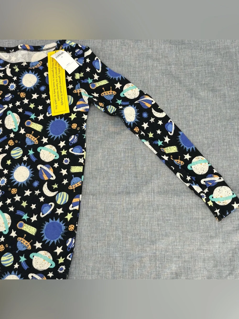 Gap Kids New Organically Grown Cotton Top & Bottom Print Sleep Set Pajamas